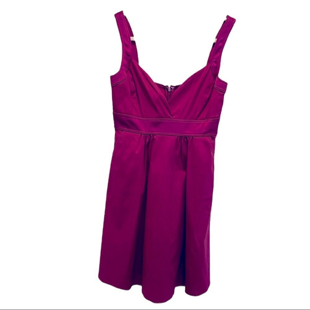 Marciano Sleeveless Mini Dress in Wine Women’s Size Small (S)